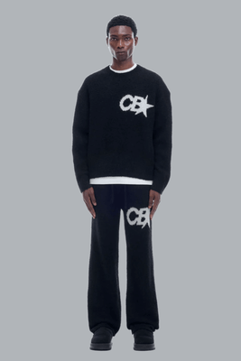 CB STAR CREWNECK BLACK