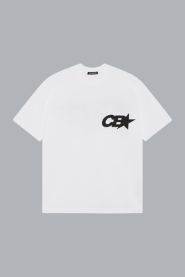 CB STAR RACING T-SHIRT WHITE