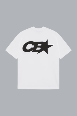 CB STAR RACING T-SHIRT WHITE