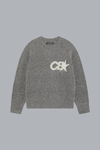 CB STAR CREWNECK LIGHT GREY