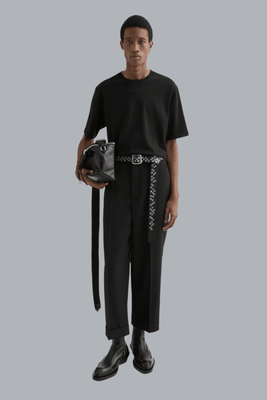 SEASONAL PRINT T-SHIRT BLACK