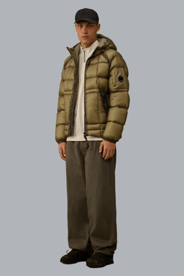 DD-SHELL MEDIUM DOWN JACKET GREEN