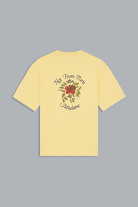 T-Shirt Slogan Rose Yellow