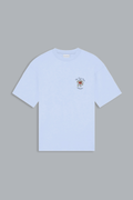 T-Shirt Slogan Rose Blue