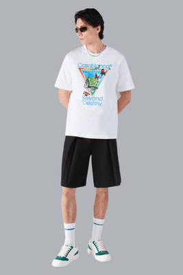 TENNIS CLUB ICON BEYOND DESTINY CLASSIC T-SHIRT WHITE