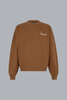 D2 Signature Relax Fit Crewneck Brown