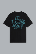Happy Flower T-Shirt BLACK