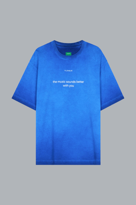 With You T-Shirt WASHED BLUE