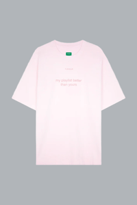 Playlist T-Shirt WASHED PINK