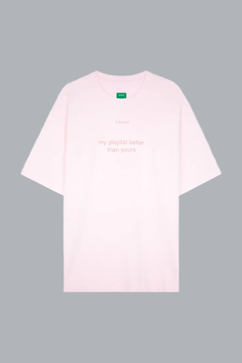 Playlist T-Shirt WASHED PINK