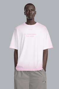 Playlist T-Shirt WASHED PINK