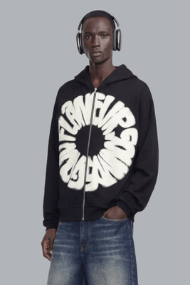 Sounds Good Zip-Up BLACK