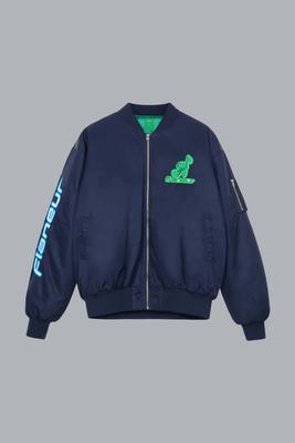 Flâneur Music Oversized Bomber NAVY