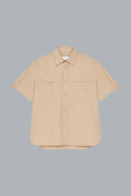 SHORT SLEEVES SHIRT beige