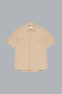 SHORT SLEEVES SHIRT beige