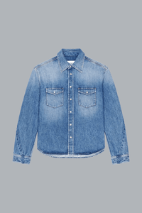 DENIM CLASSIC SHIRT BLUE
