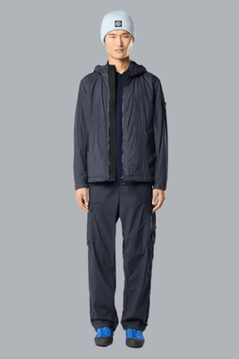 GARMENT DYED CRINKLE REPS NY JACKET NAVY BLUE