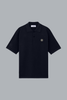 MICRO STITCH SOFT ORGANIC COTTON POLO SHIRT NAVY BLUE
