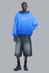 With You Hoodie WASHED BLUE
