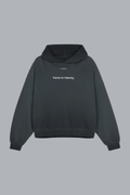 Listening Hoodie WASHED BLACK