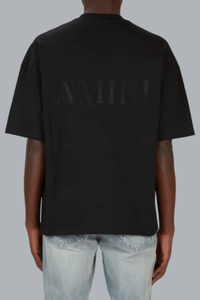 AMIRI OVERSIZED T-SHIRT ZWART