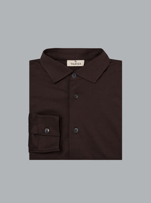 Interlock Supima Dark Brown