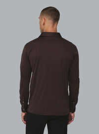 Interlock Supima Donkerbruin