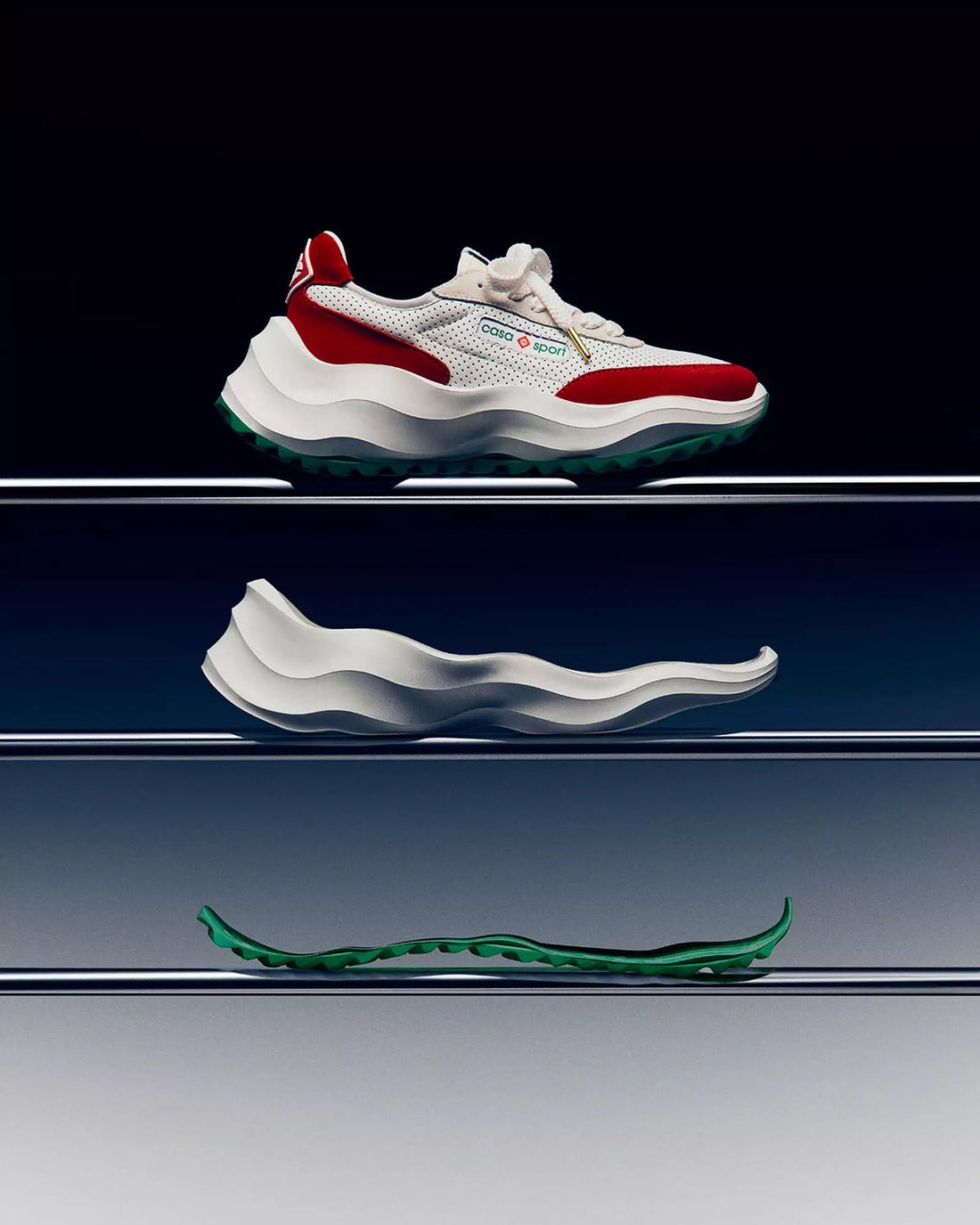 [Casablanca] sets foot in the [sneaker game] with the [Atlantis] sneaker