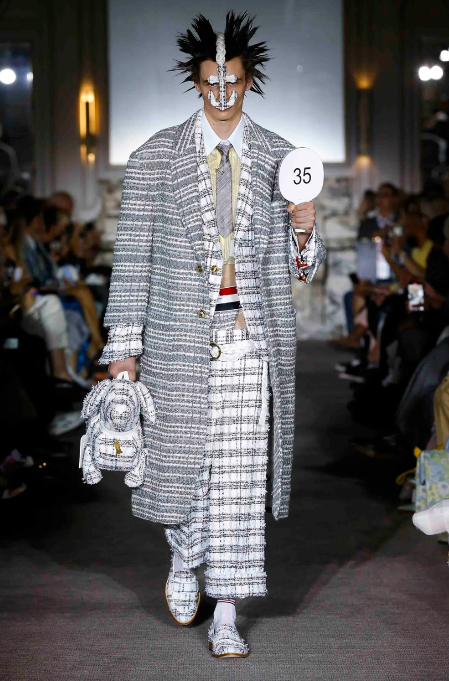 [Thom browne] SS23 is one with a [punk twist]