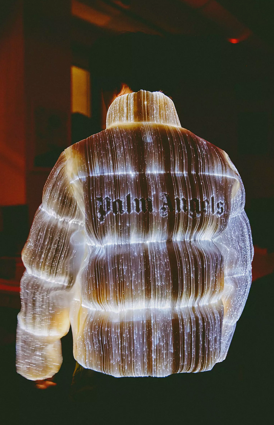 [Moncler] x [Palm angels] 'lit' interpretation of the iconic [maya] jacket