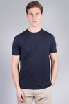Lyocell And Cotton Blend Navy