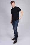 Tennis Piquet Black