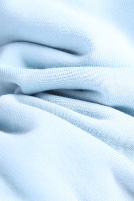 Cotton Fleece Light Blue