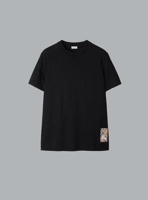 Logo Label T-Shirt Black