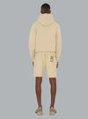 Logo Label Sweatshort Light Beige