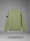 ORGANIC COTTON FLEECE SWEATSHIRT SAGE