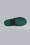 EMBROIDERED TERRY SLIDES