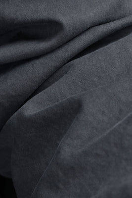 Garment Dyed 'Old' Effect Dark Grey