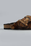 Sabot Leopard Pelliccia Clogs