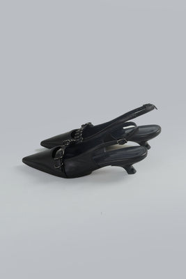Ghosting Kitten Heels