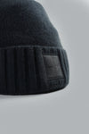 CASHMERE_STONE ISLAND GHOST BEANIE NAVY BLUE