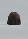 CASHMERE_STONE ISLAND GHOST BEANIE DARK BROWN