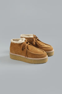 Shearling Chukka boots