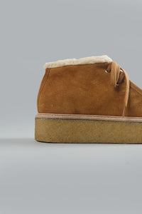 Shearling Chukka boots