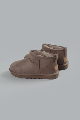 CLASSIC ULTRA MINI ANKLE BOOTS TAUPE TAUPE