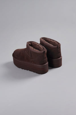 Classic Ultra Mini Platform Dark Brown