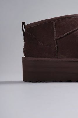 Classic Ultra Mini Platform Dark Brown