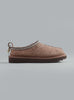TASMAN BIARRITZ SLIPPERS DARK TAUPE