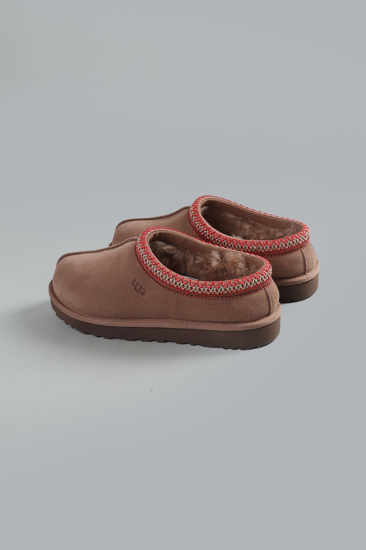 TASMAN SLIPPERS DARK TAUPE