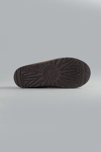 TASMAN SLIPPERS DARK TAUPE